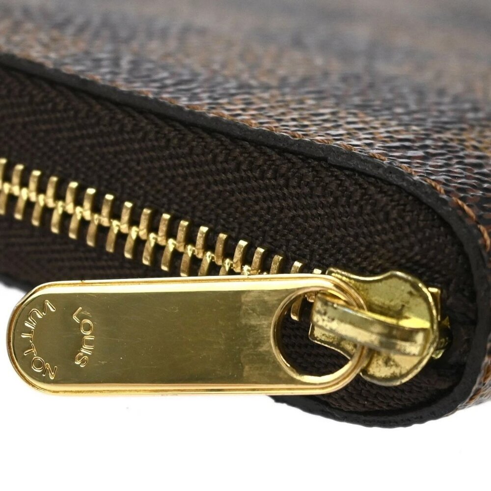 Louis Vuitton Damier Zippy Coin Purse Wallet N63070 CT3160 195764 - Picture 4 of 7